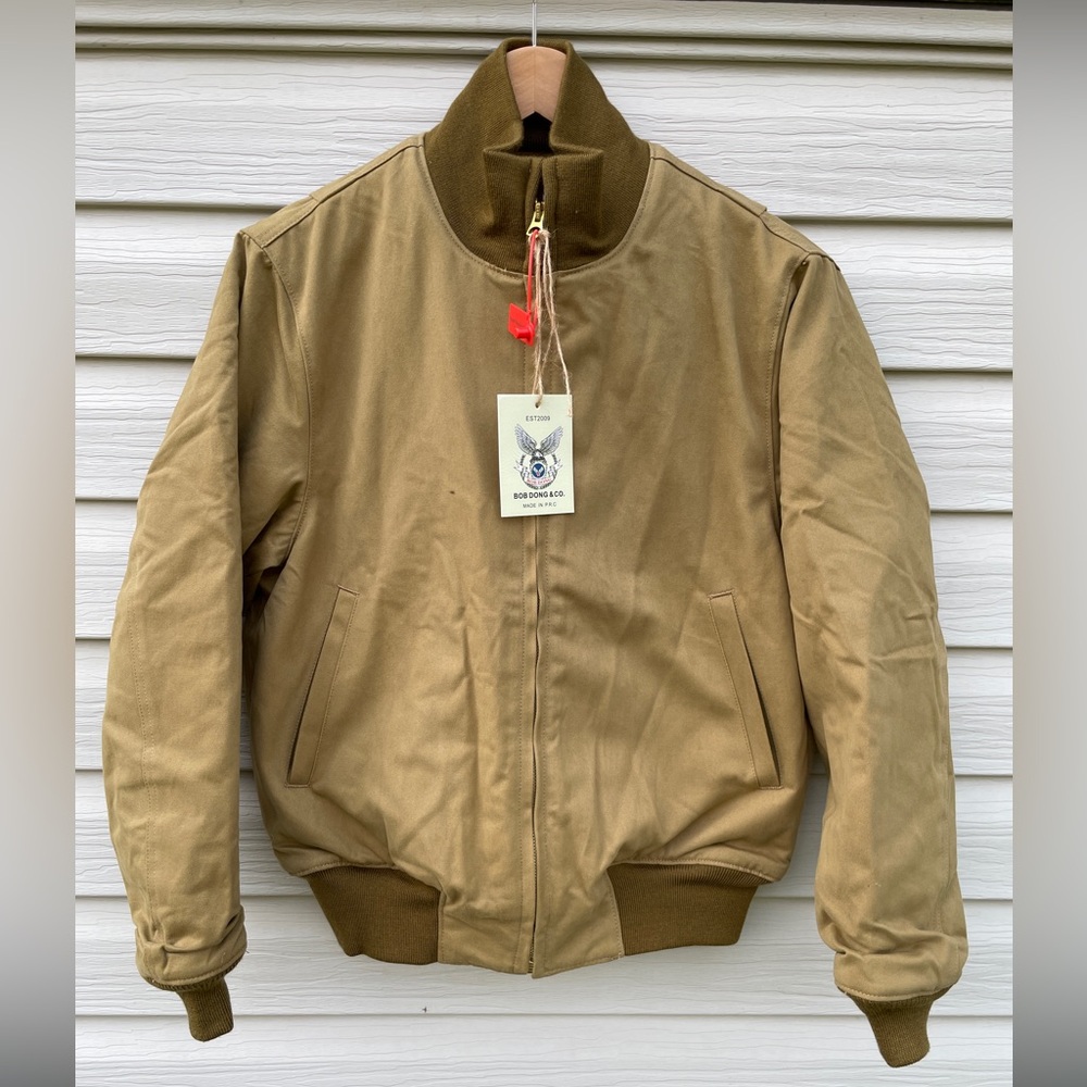 BOB DONG WWII Tanker Jacket, wool lined 38